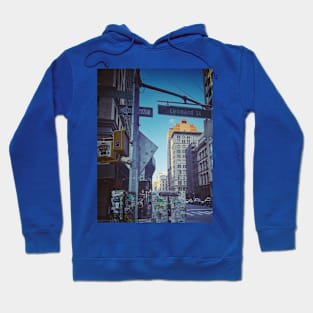 Manhattan Street Signs Graffiti NYC Hoodie